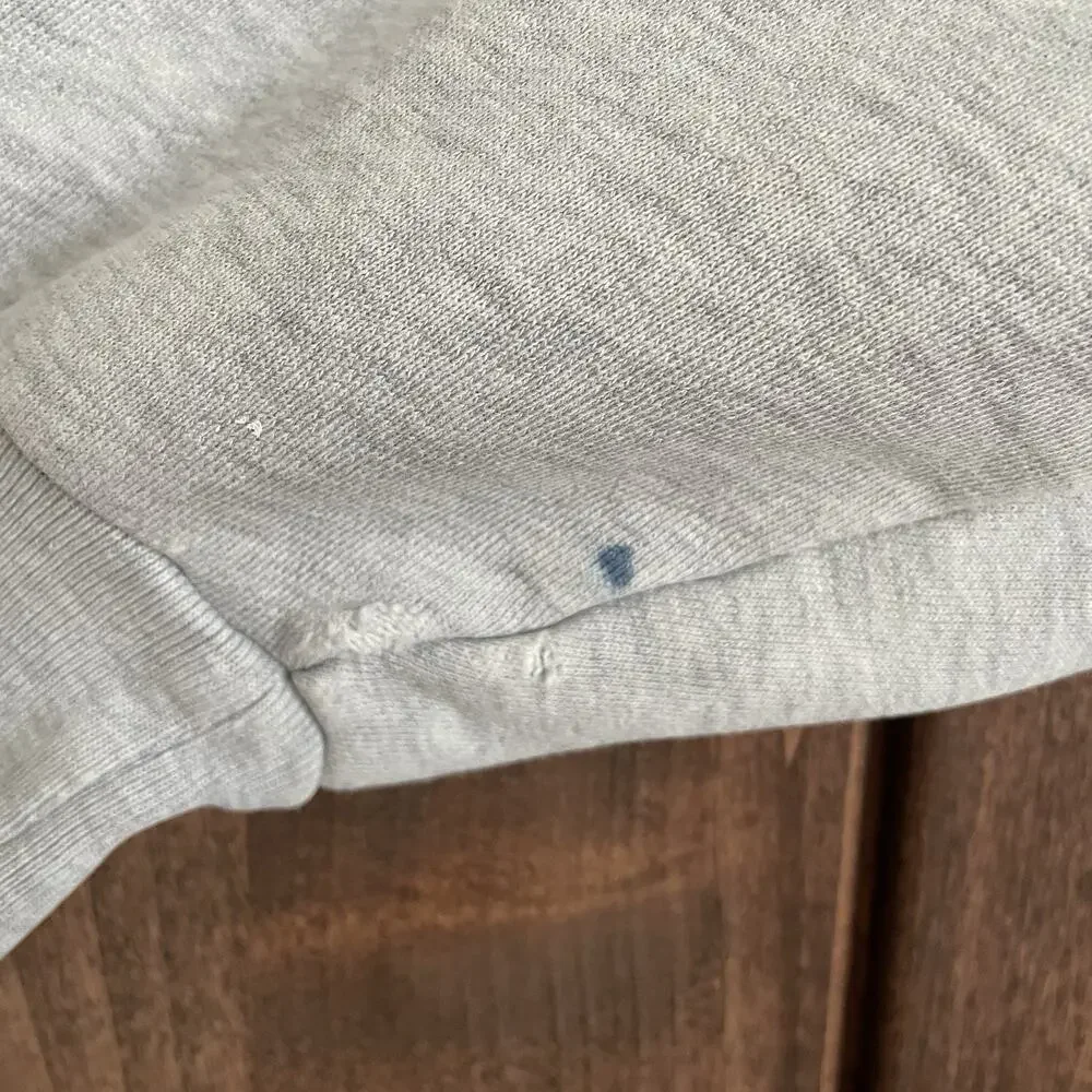 Vintage Polo Ralph Lauren Grey Sweatshirt Men’s Size Large Casual Y2K 90s**
